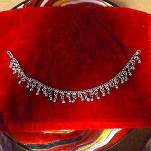 Classic Silver Greek Ankle bracelet